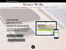 Tablet Screenshot of marketmybiz.co.nz
